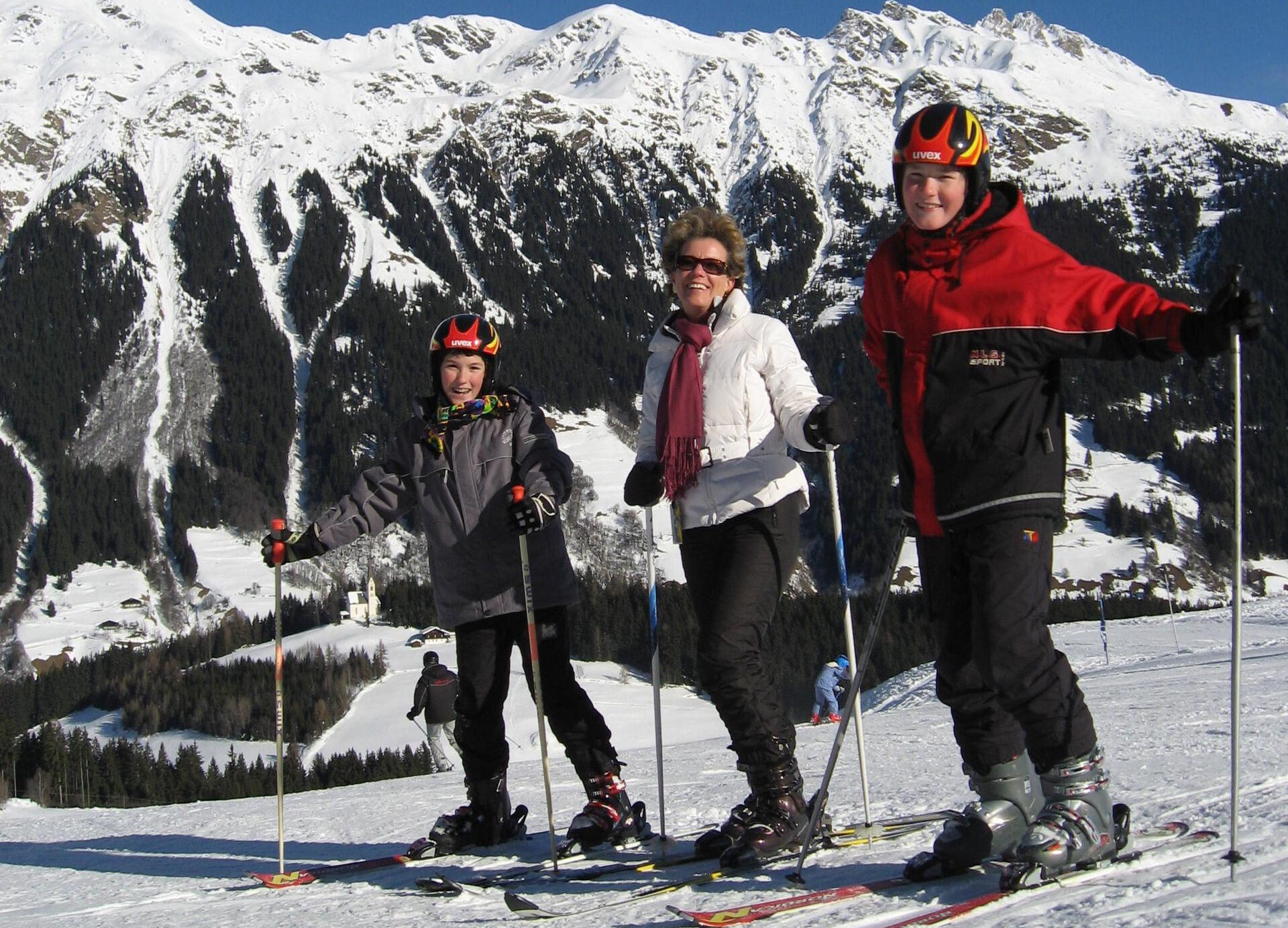 Skifahren in Ridnaun